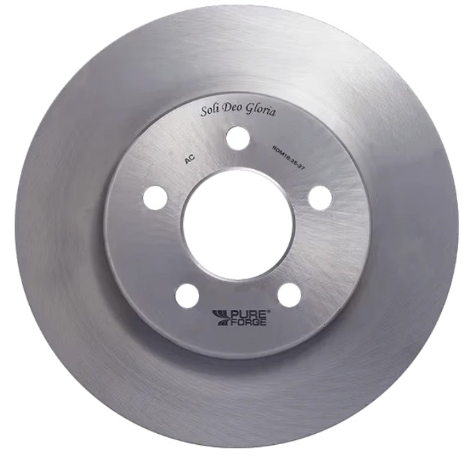 PureForge Brakes - Atomic Forged Brakes and Rotors - Front Axle Brake Kit